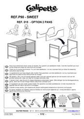 Galipette SWEET P90 Assembly Instructions Manual