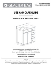 Glacier bay 1013030800 Use And Care Manual