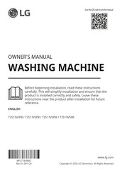 LG T2519VSPB Owner's Manual