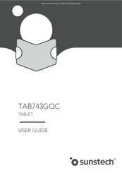 Sunstech TAB743GQC User Manual