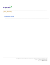 mindtouch Astound UR4U-MDVR2 Manual