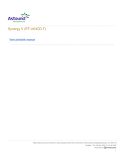 mindtouch Astound Synergy V Manual