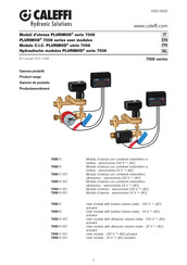 CALEFFI PLURIMOD 700816 001 Instruction Manual