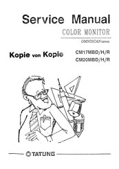 Tatung CM17MBR Service Manual