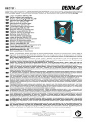 DEDRA DED7071 Instruction Manual