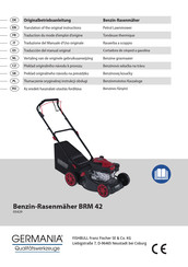 Güde GERMANIA BRM 42 Translation Of The Original Instructions