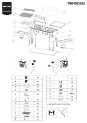 METRO PROFESSIONAL 780-0838EI Manual