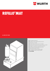 Würth REFILLO MAT Translation Of The Original Operating Instructions