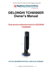 DeLonghi TCH 8590 ER Instructions For Use Manual