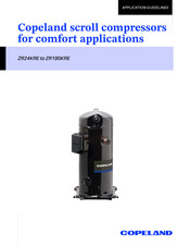 Copeland ZR72KRE Application Manuallines