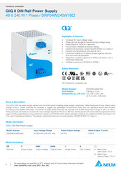 Delta DRP048V240W1B Series Manual
