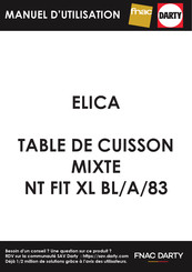 ELICA NIKOLATESLA FIT XL BL/A/83 Instruction On Mounting And Use Manual