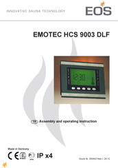 EOS EMOTEC HCS 9003 DLF Assembly And Operating Instruction