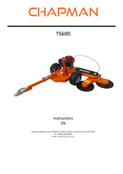 Chapman TS600 Instructions Manual