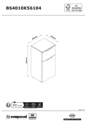 composad BS4010K56104 Assembly Instructions Manual