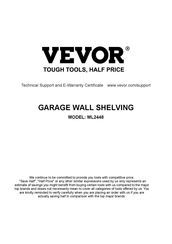 VEVOR ML2448 Manual