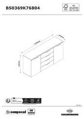 Composad BS0369K76804 Assembly Instructions Manual