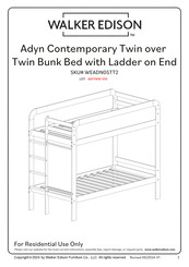 Walker Edison Adyn WEADN05TT2NP1 Manual