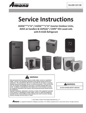 Maytag Amana ASXS6 1 A Series Service Instructions Manual