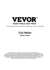 VEVOR MCN55 Manual
