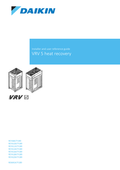 Daikin REYA16A7Y1B9 User Reference Manual