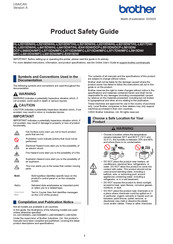 Brother DCP-L5510DN Product Safety Manual