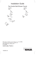 Kohler K-16213-4-CP Installation Manual
