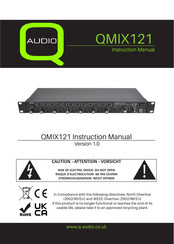 Q-Audio QMIX121 Instruction Manual