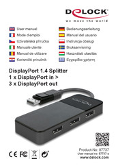 DeLOCK 87737 User Manual
