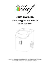 Deco Chef DG26NIMSTS-RED User Manual