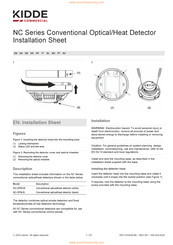 Kidde NC-DPM-W Installation Sheet