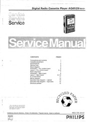 Philips AQ6529/00 Service Manual