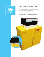 erlab Captair ChemTrap H402 Instruction And User's Manual