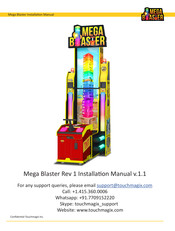 TouchMagix MEGA BLASTER Installation Manual