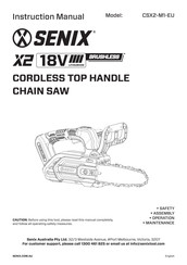 Senix CSX2-M1-EU Instruction Manual