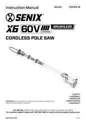 Senix CSPX6-M Instruction Manual