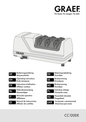 Graef CC120DE Operating Instructions Manual