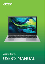 Acer Aspire Go 15 User Manual