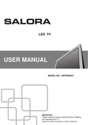 Salora 40FDB200/2 User Manual