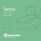 Maxi-Cosi Sense Instructions For Use Manual