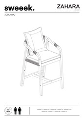 sweeek. ZAHARA ACBCRBX2 Manual