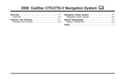 Cadillac CTS 2009 Owner's Manual