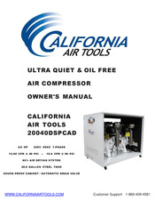 California Air Tools 20040DSPCAD Owner's Manual