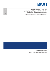 Baxi 128 Installation, User And Service Manual