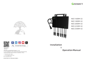 Growatt NEO 1600M-X2 Installation & Operation Manual