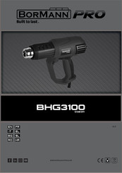 BorMann PRO BHG3100 Manual