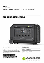 AWILCO ES-3600 Instruction Manual