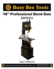 Busy Bee tools BBPBS14 User Manual