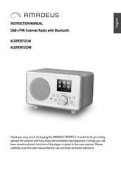 amadeus ACOPERTI2LW Instruction Manual
