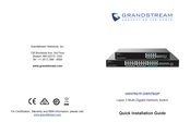 Grandstream Networks GWN7822P Quick Installation Manual